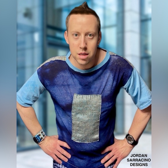 Blue Subzero Knit Shirt - Picture 1 of 2